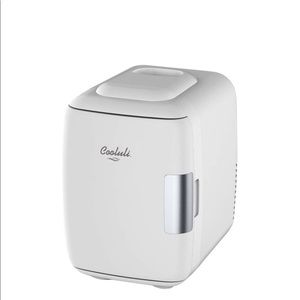 White Cooluli Mini Fridge / Skin Care fridge